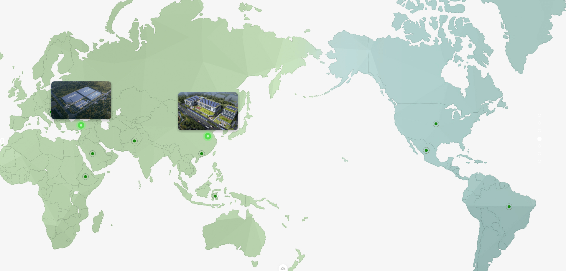 LVSSN 全球合作地图